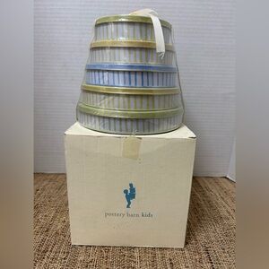 Retired Pottery Barn Kids 5 Year Handprint Set. New in Box. Retired Stock.